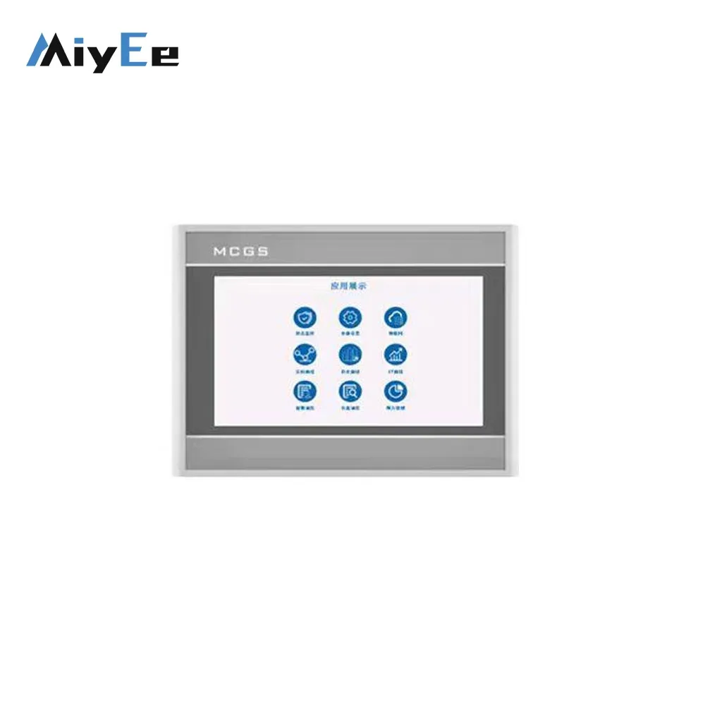 Серия N MCGS TPC7022Ni WiFi / 4G 7-дюймовый дисплей HMI Экран IoT с вырезом 192 мм × 138 мм, размер 128 МБ + 128 МБ