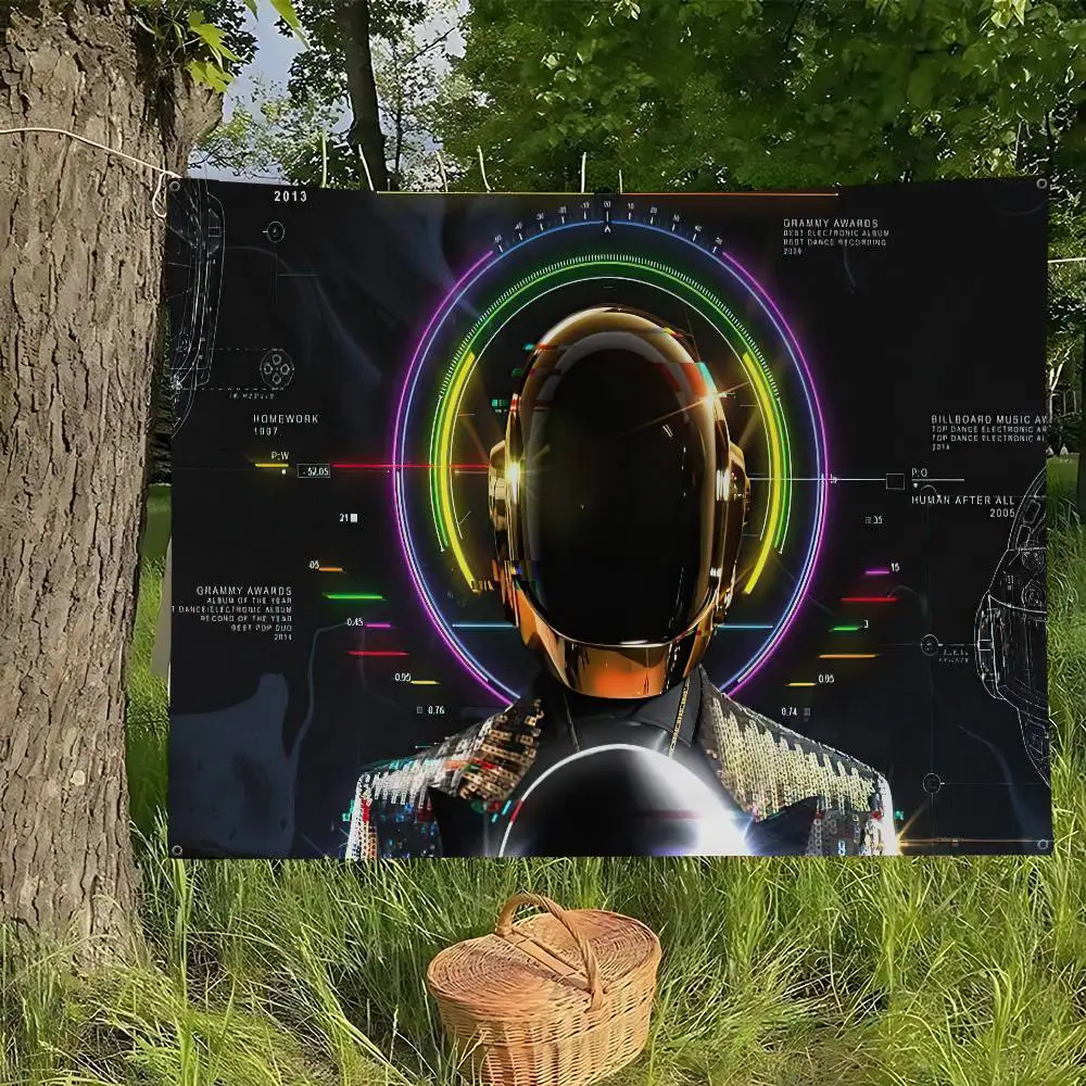 D-Daft P-Punk Band Advanced Printing Commercial Advertising Flag Company Party Banner