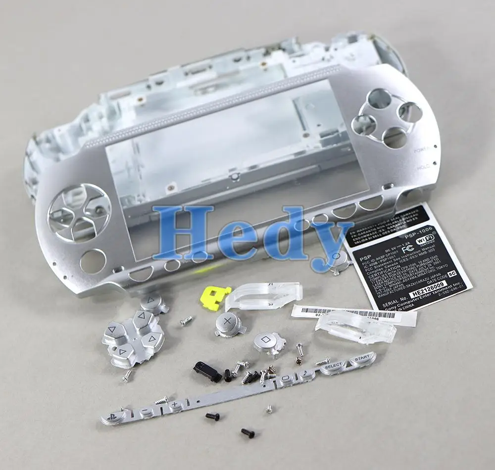 1 مجموعة لسوني PSP1000 PSP 1000 متعدد الألوان كامل الإسكان حالة كاملة شل استبدال مع مجموعة أزرار المصنوعة في الصين