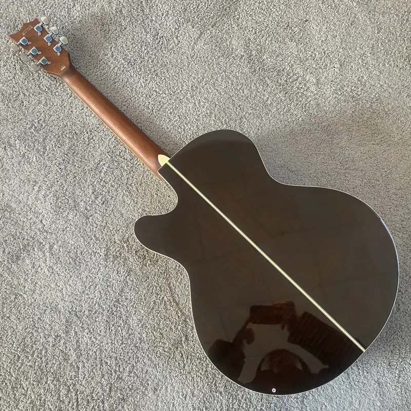 Guitarra Acústica J285 ESP LTD J320, Tapa de Abeto Sólido, Fondo y Lados de Nogal, Modelo de Demostración