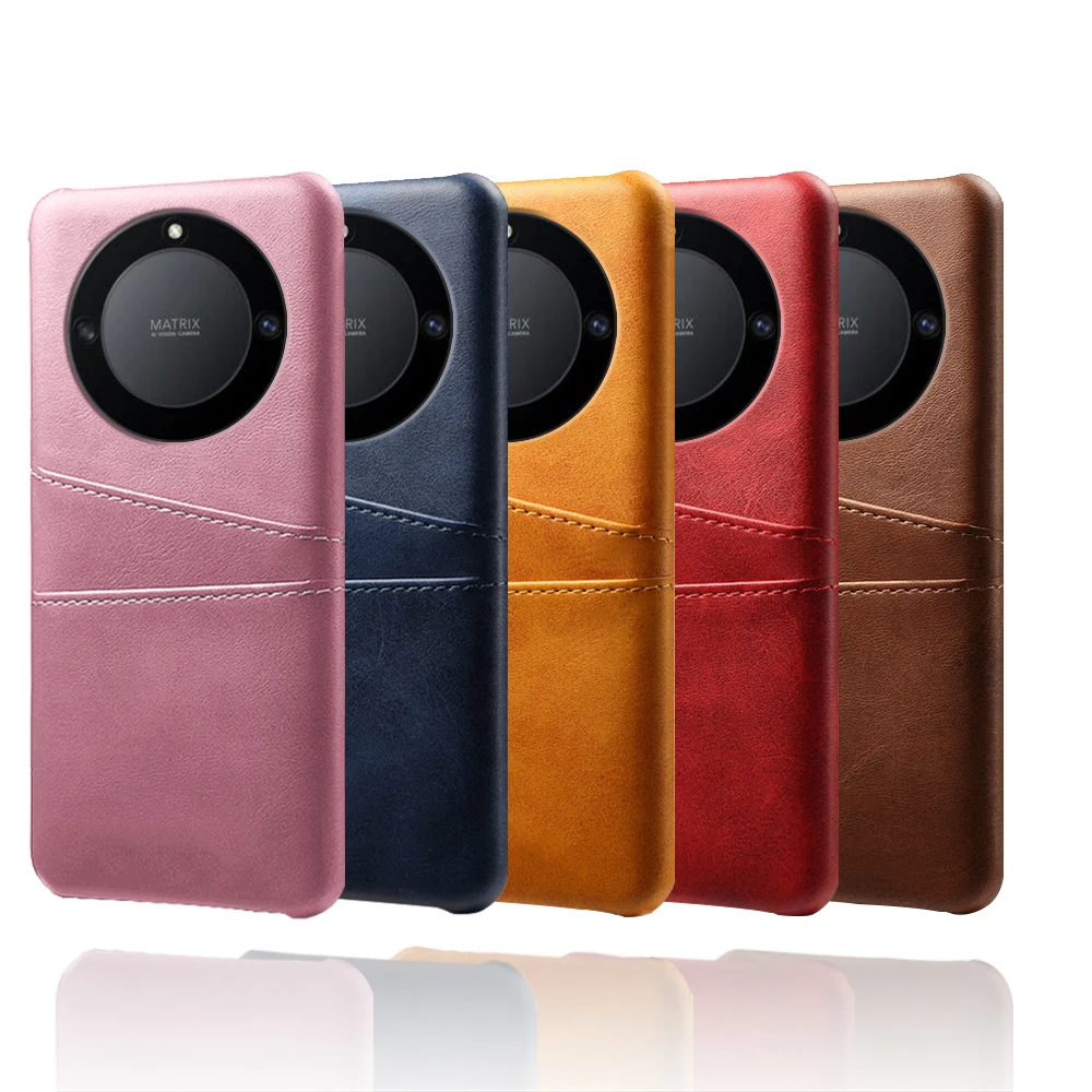 Case For Honor X9a Wallet Credit Card Holder ID Slot Case For Honor X9 a X30 X40 Honor Magic5 Lite Cover Coque HonorX9a