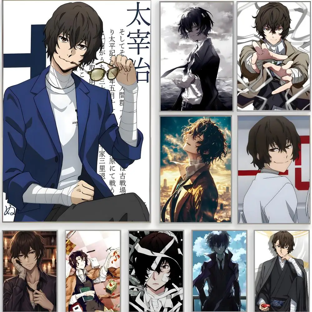 classic author o-osamu dazai Poster Classic Wall Art  Home Decor  Peel and Stick Unframed