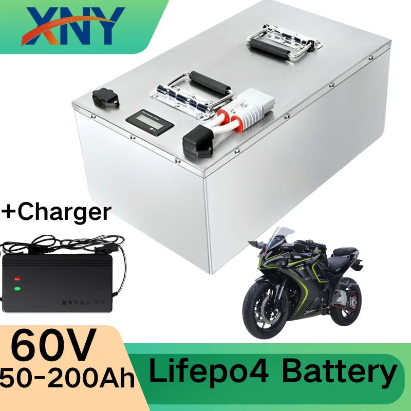 

Аккумулятор Auk Lifepo4 200Ah 60V 50Ah 60Ah 70Ah 80Ah 100Ah 150Ah 180Ah Аккумулятор BMS 20S для 2000W 3000W 5000W 6000W тележки для гольфа
