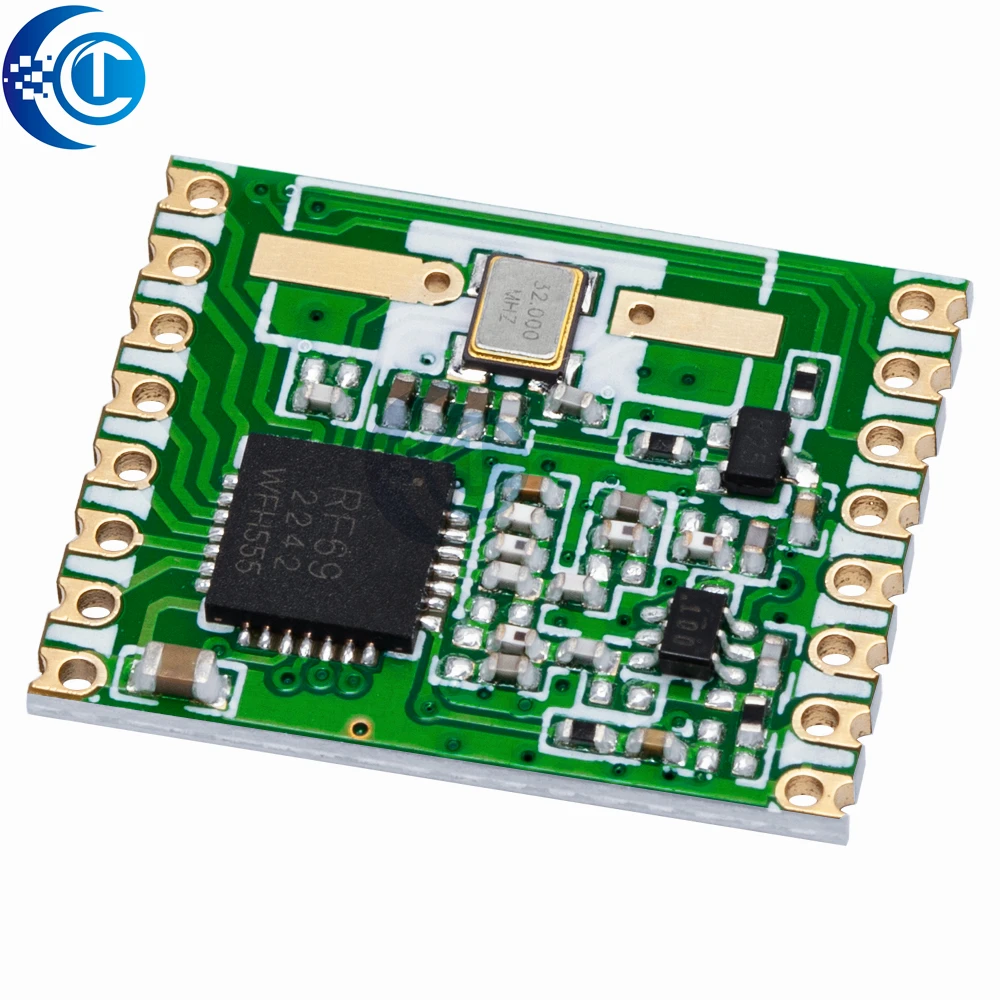 جهاز إرسال واستقبال لاسلكي متعدد التردد 20 ديسيبل (1 قطعة): HopeRF RFM69HW (868/433/915 ميجا هرتز) - للتحكم عن بعد والمنزل الذكي #3