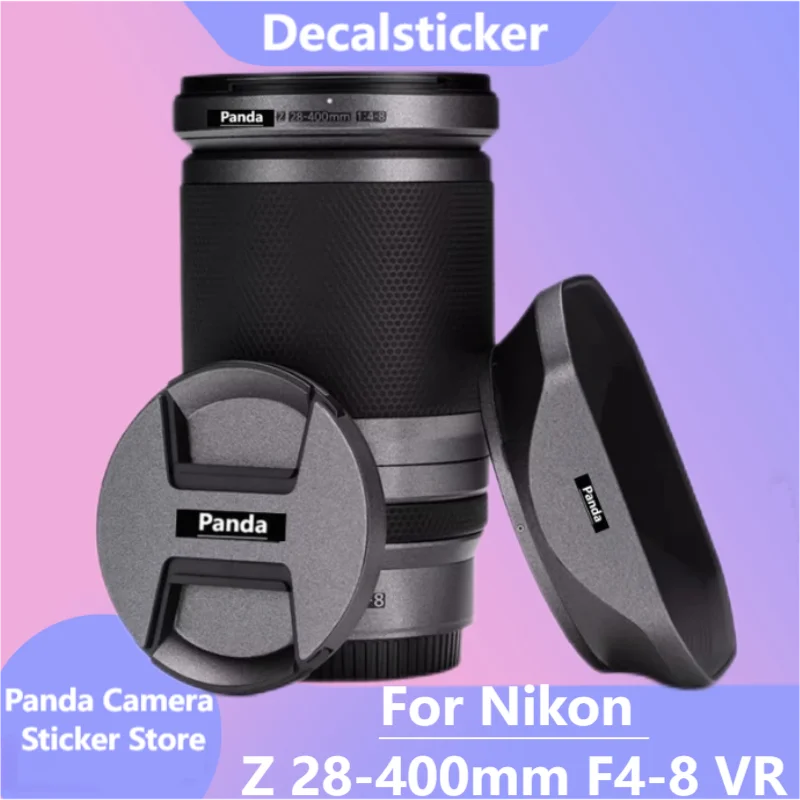 For Nikon Z 28-400mm F4-8 VR Lens Sticker Protective Skin Decal Vinyl Wrap Film Anti-Scratch Protector Coat Z24-400 F\4-8