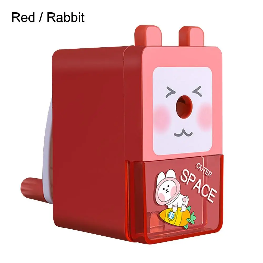 

Office Gift Student Prize Hand-cranked Mechanical Tool Astronaut Pencil Sharpener Anti Sticking Lead Automatically Enters Lead