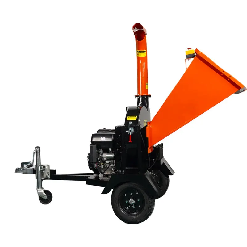Wood Chipper Shredder Machine Woody Chipper Machine Pallet  Garden Tools Tree Branch Crushing Equipment Wood Chipper