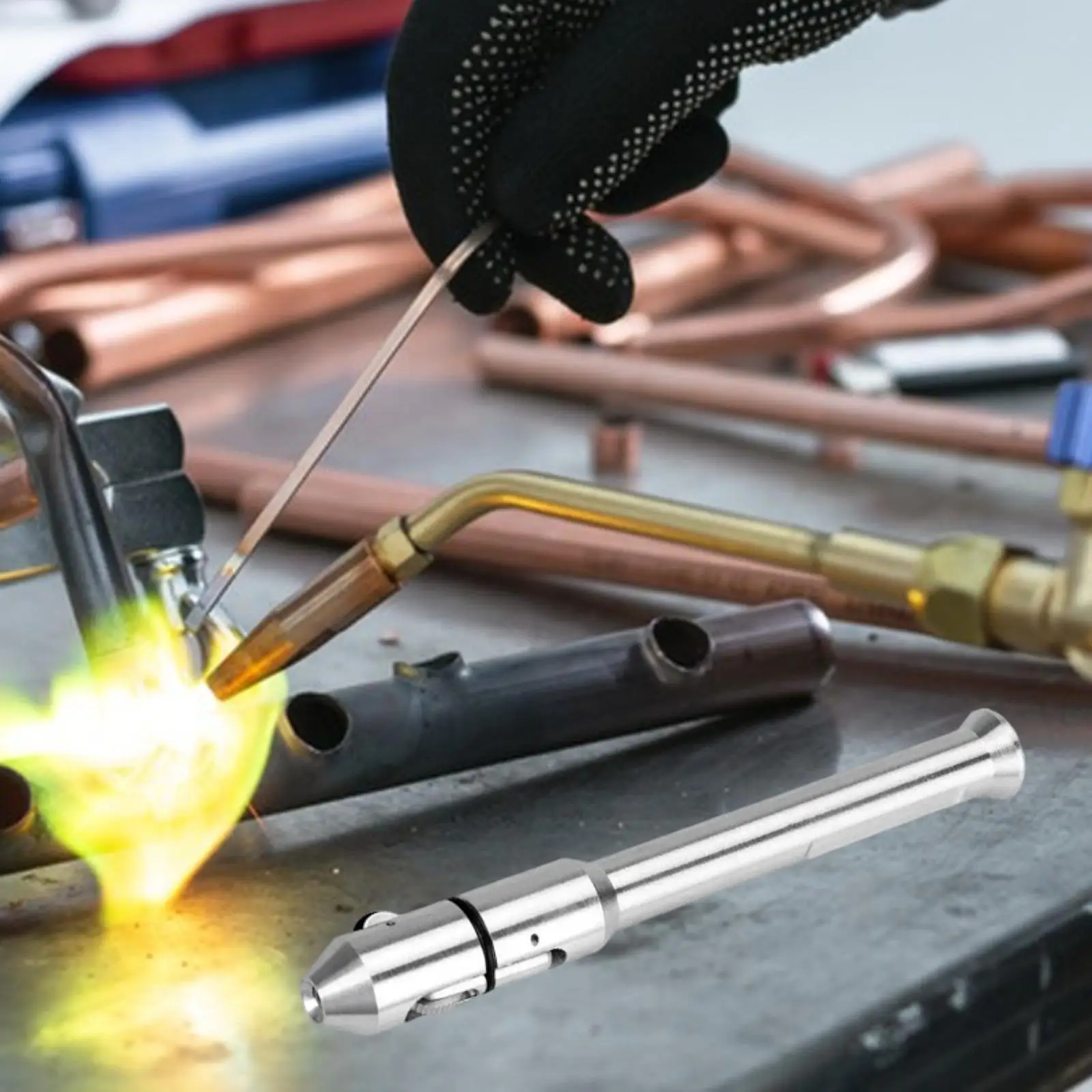 

TIG Feeder Pen Accessories Worker Easy to Use Repair Maintenance DIY Compact Factory Equipment Aluminum Welding Wire feed Pen