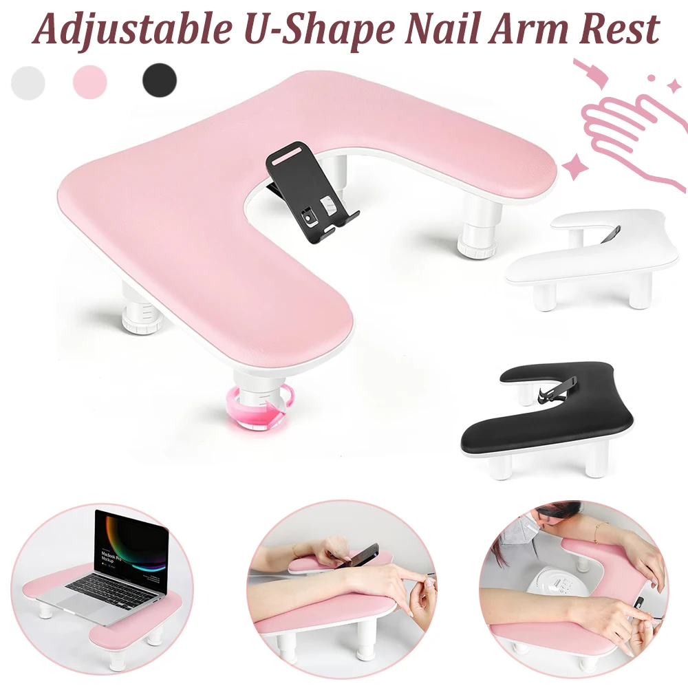 repose-bras-en-forme-de-u-reglable-avec-rotation-a-360°-°-support-de-telephone-rotatif-coussin-de-manucure-detachable-pour-salon-de-nail-art