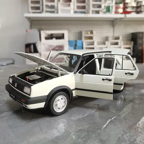 1:18 VW Jetta GT MK2 Alloy Classic Car Model Diecasts Metal Retro Vehicles Car Model Simulation Collection Kids Gifts Decoration