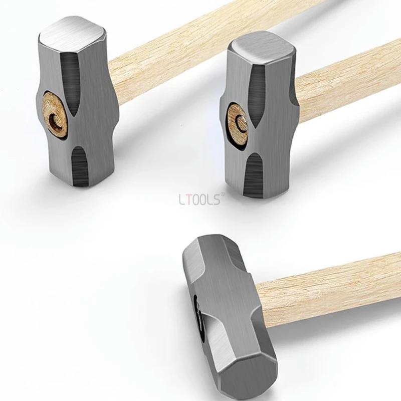 Mini Hammer Polished Solid Wood Short Handle Hammers High Carbon Steel Small Hammer Professional Manual Hardware Tools Accessory