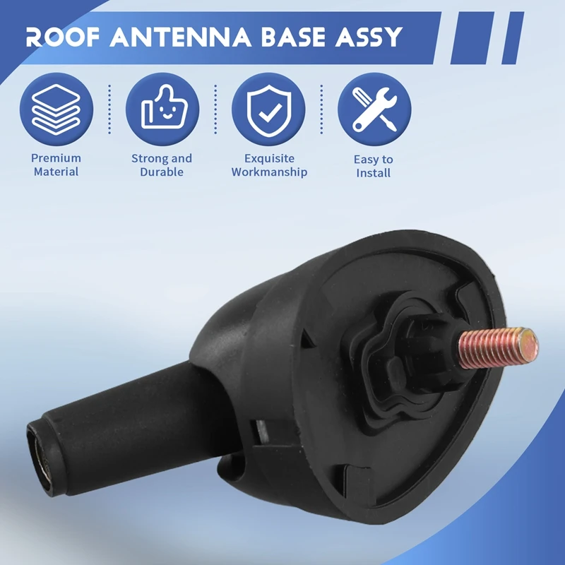 Car Front Roof Loop Antenna Pole Base 1744896 For Ford Ka Mk 2 2008-2016 AM/FM Antenna Base Assy