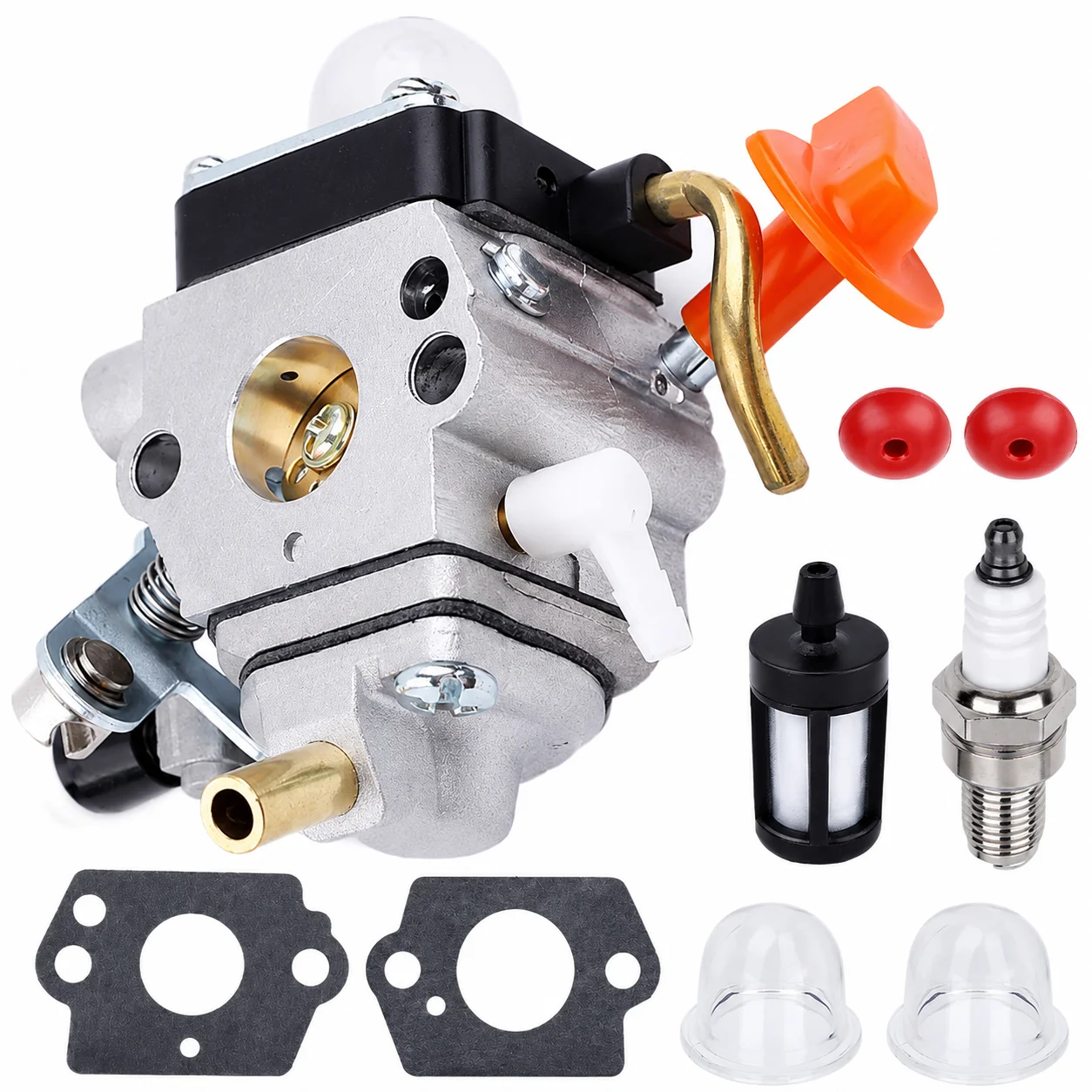 Carburetor Check Valve Kit For Stihl FS87/90/100/110 HL90/100 HT100 KM90/100/110 SP90 Trimmer Replaces 41801200613 C1Q-S131