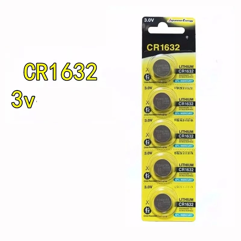 For toshiba cr2032/2025/2016/1632 button battery 3v car remote control battery