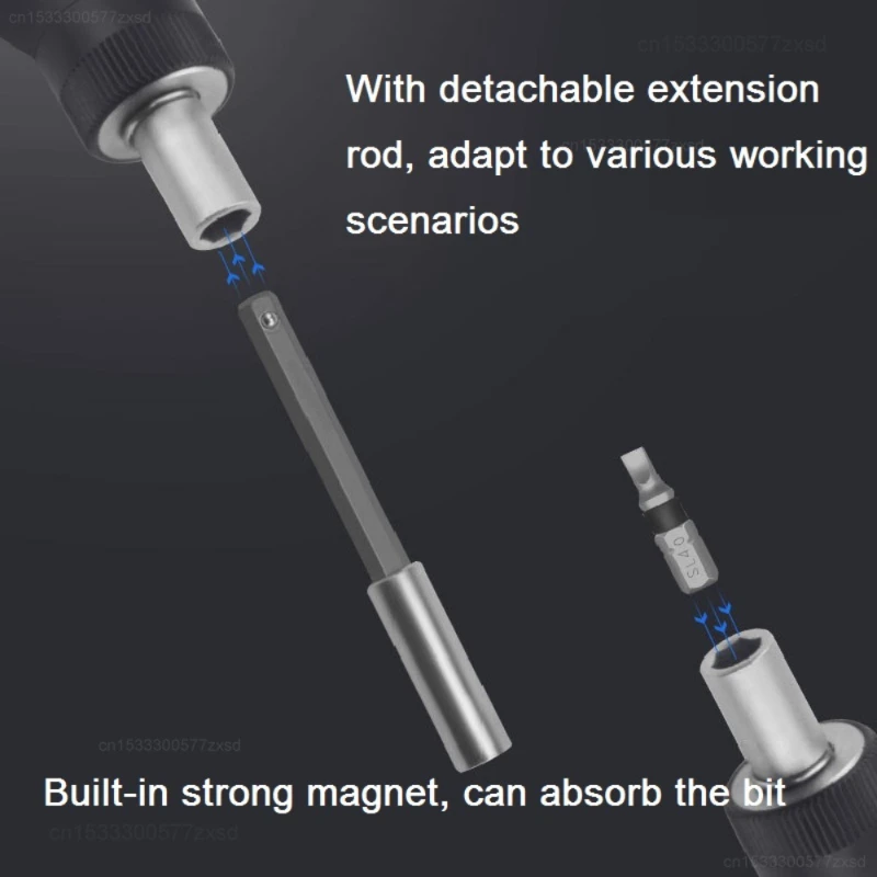 Xiaomi 37 in 1 Ratchet Screwdriver Set with Extension Rod Manual Tool for Computer Mobile Phone Repair High Quality Screw Driver