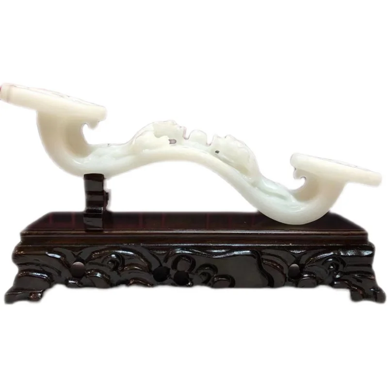 Ruyi Decoration Natural Jade Home Decoration in Living Room, Entrance, TV Table, Office, Bookcase Decoration