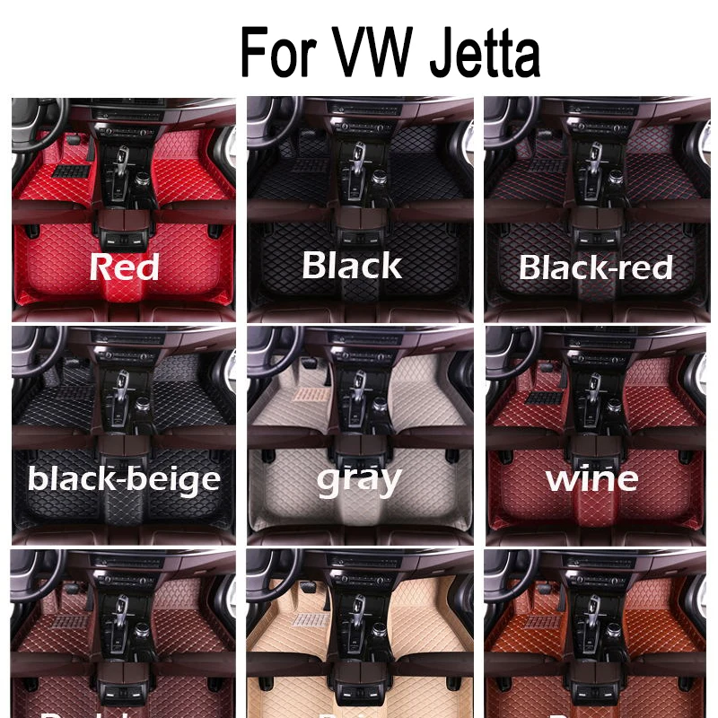 

Car Floor Mats For Volkswagen VW Jetta Bora A4 1999~2004 Interior Accessories