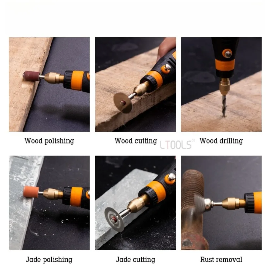 

Pocket Electric Grinding Pen Convenient Lithium Battery Carving Micro Drill Type C Charging Model Woodworking Polishing Machine