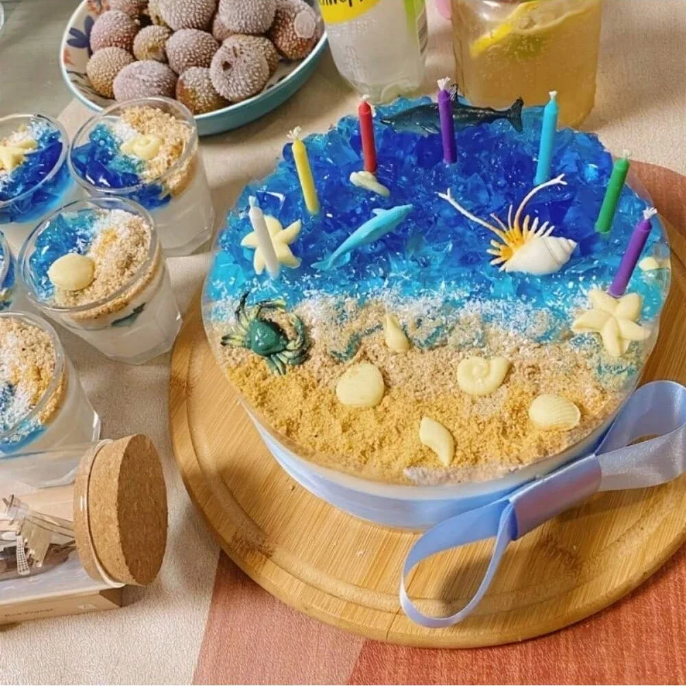 Silicone Shell Cake Mold, Conch Fondant & Chocolate Baking Mould Set, DIY Cake Decorating Tools for Cupcakes image 5