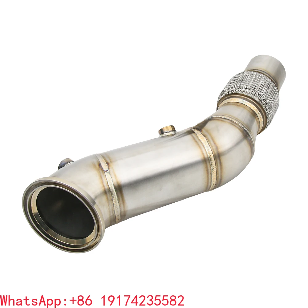 

New 304 Stainless Steel TIG Welding Downpipe for 18-20 for BMW 325Li/330i G20/G28 B48 2.0T