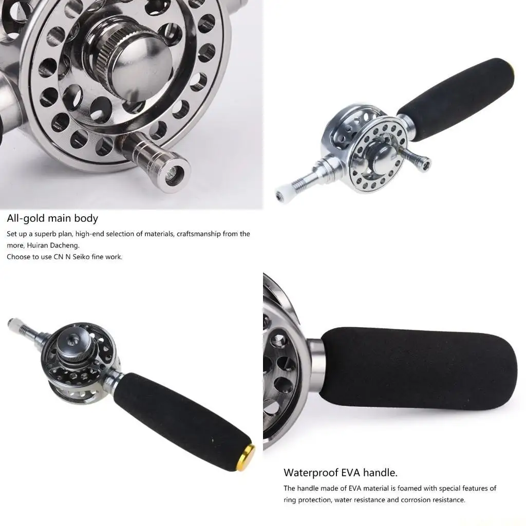 

M5TC DIY полая удочка подходит для всех металлических рыболовных катушек, проходная удочка, рыболовные катушки нахлыстом, все