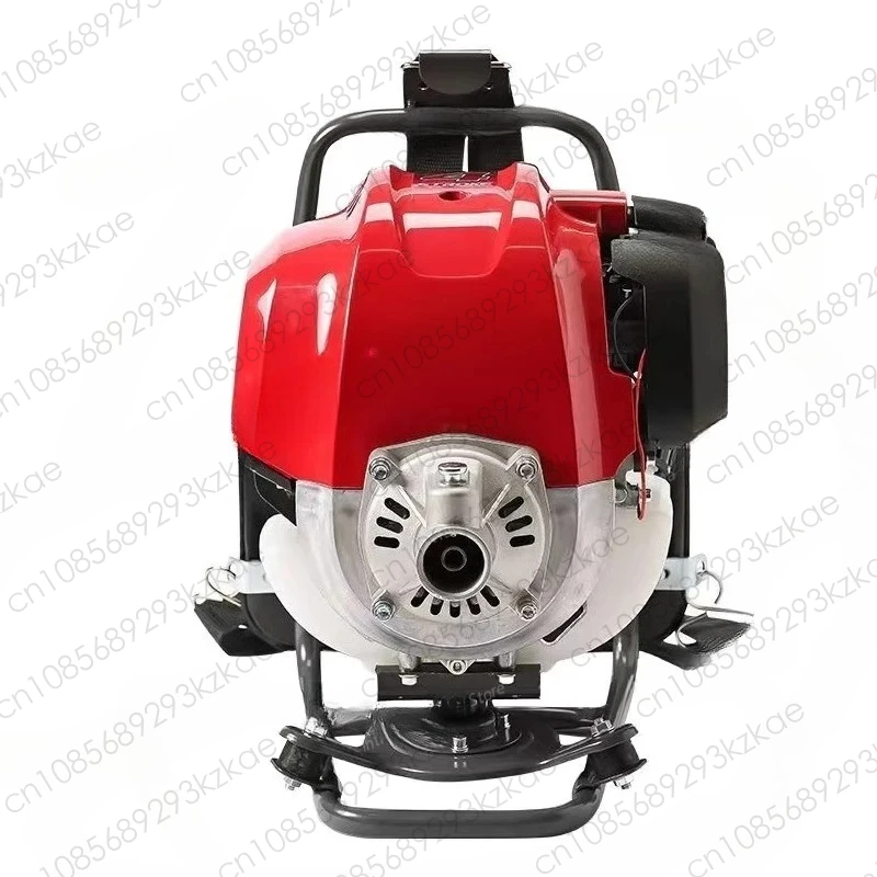 

GX50 lawn mower with four-stroke high-power engine, backpack type or side-mounted type chassis