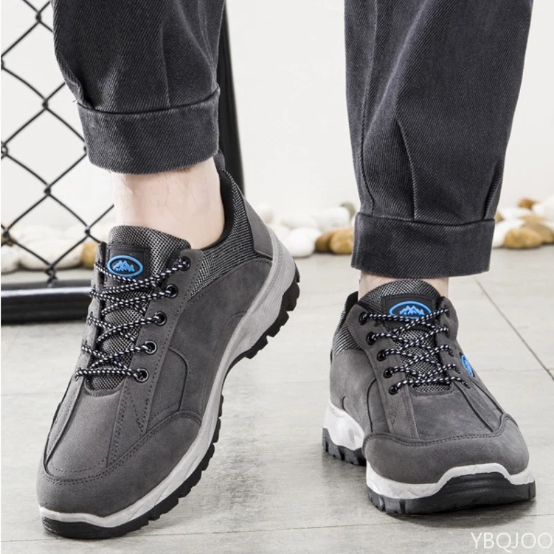 Scarpe da uomo casual e comode di grandi dimensioni primavera autunno moda nuove scarpe da trekking da uomo antiscivolo e versatili con fondo piatto