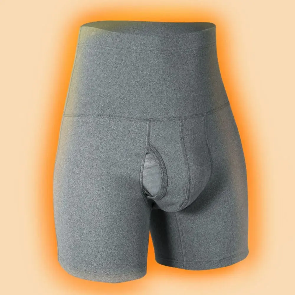 

Belly Tummy Control Cotton Shorts Shapewear High Waist Slimming Body Shaper Waist Trainer Solid Color Compression Boxer Panties