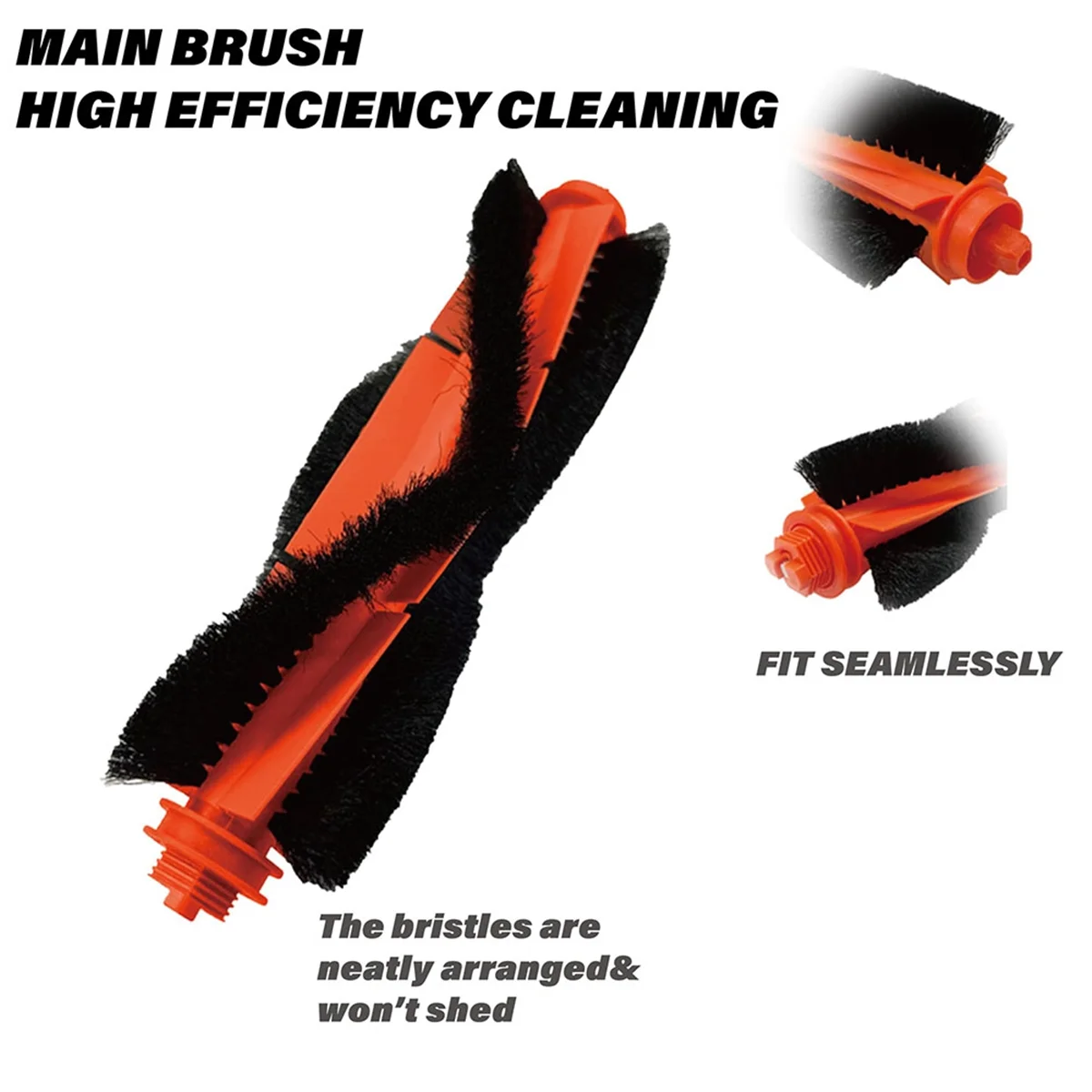 หุ่นยนต์สูญญากาศอะไหล่ทดแทนสําหรับ Lubluelu L20 หุ่นยนต์สูญญากาศและ Mop Combo, แปรงม้วน & Mop Pad & ชุดกรอง