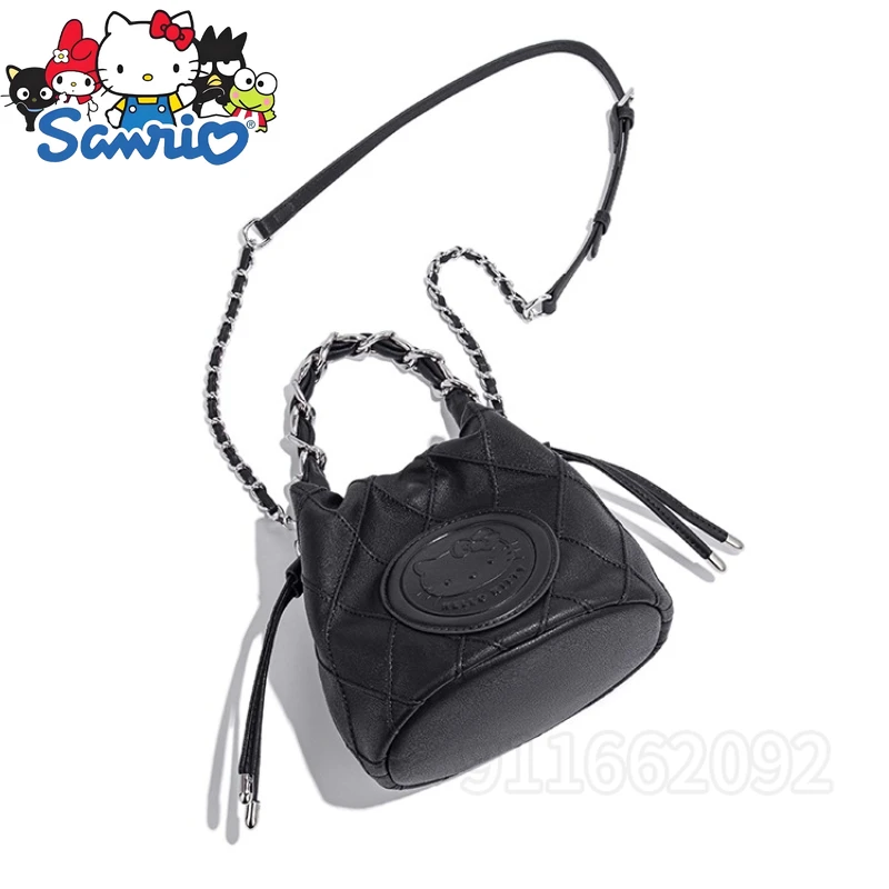  Hello Kitty New Mini Women's Handbag Luxury Brand Original Fashion Women's Shoulder Bag Cartoon Casual Mini Women's Bag