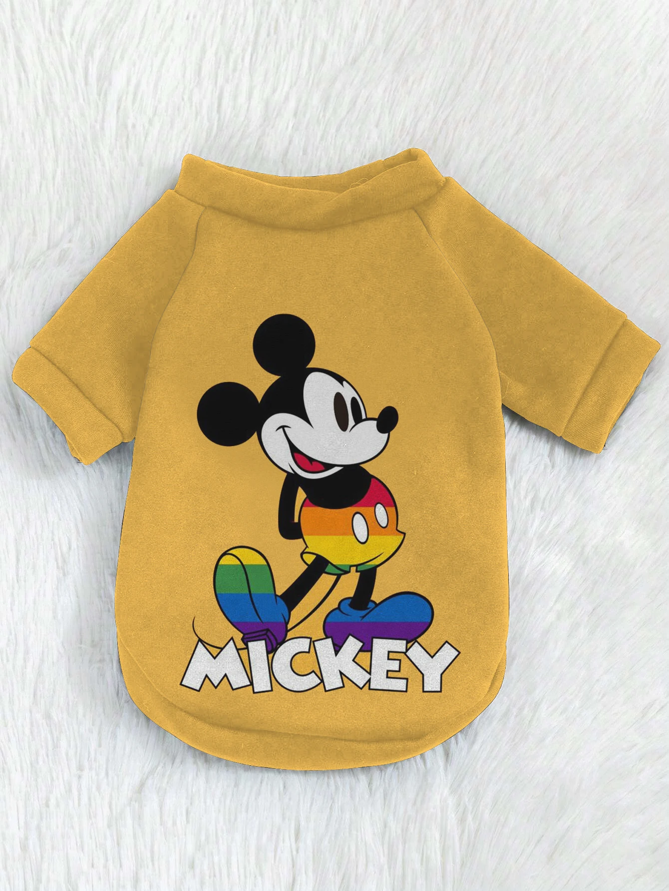 Disney Mickey Minnie elements new dog autumn clothing pet hoodie thickened large size dog supplies big dog clothing vest pet