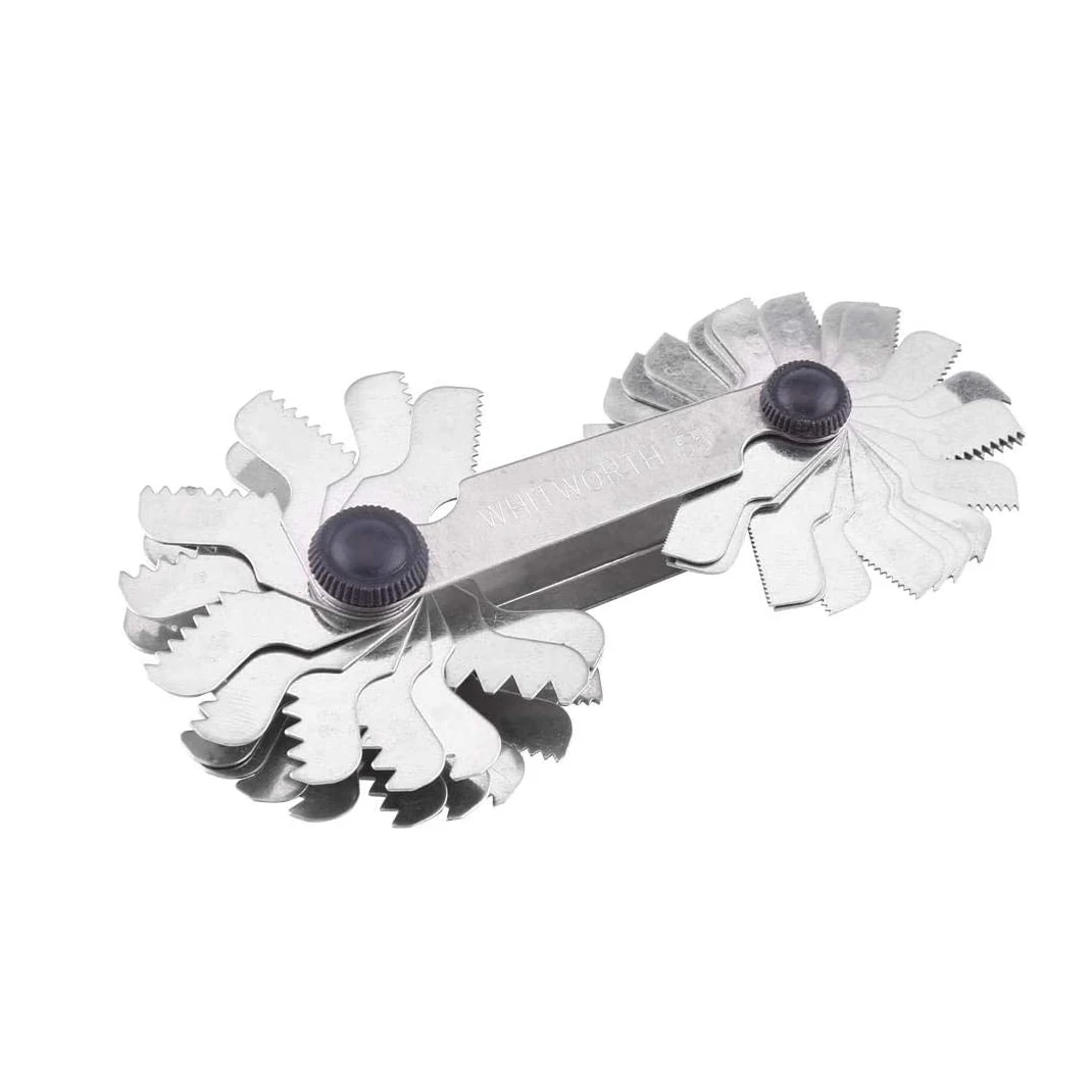 52 Stuks Schroefdraadmeter Meetschroefdraadmeetgereedschap Schroefdraadmeter (52 Stuks Metriek + Inch)