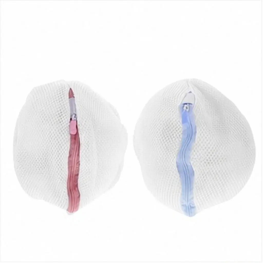 2Pcs Optimal Flow Mesh Washing Bags for Underwear Socks Bras Laundry Bra Wash Bag Sock Laundry Bag for Washing Machine