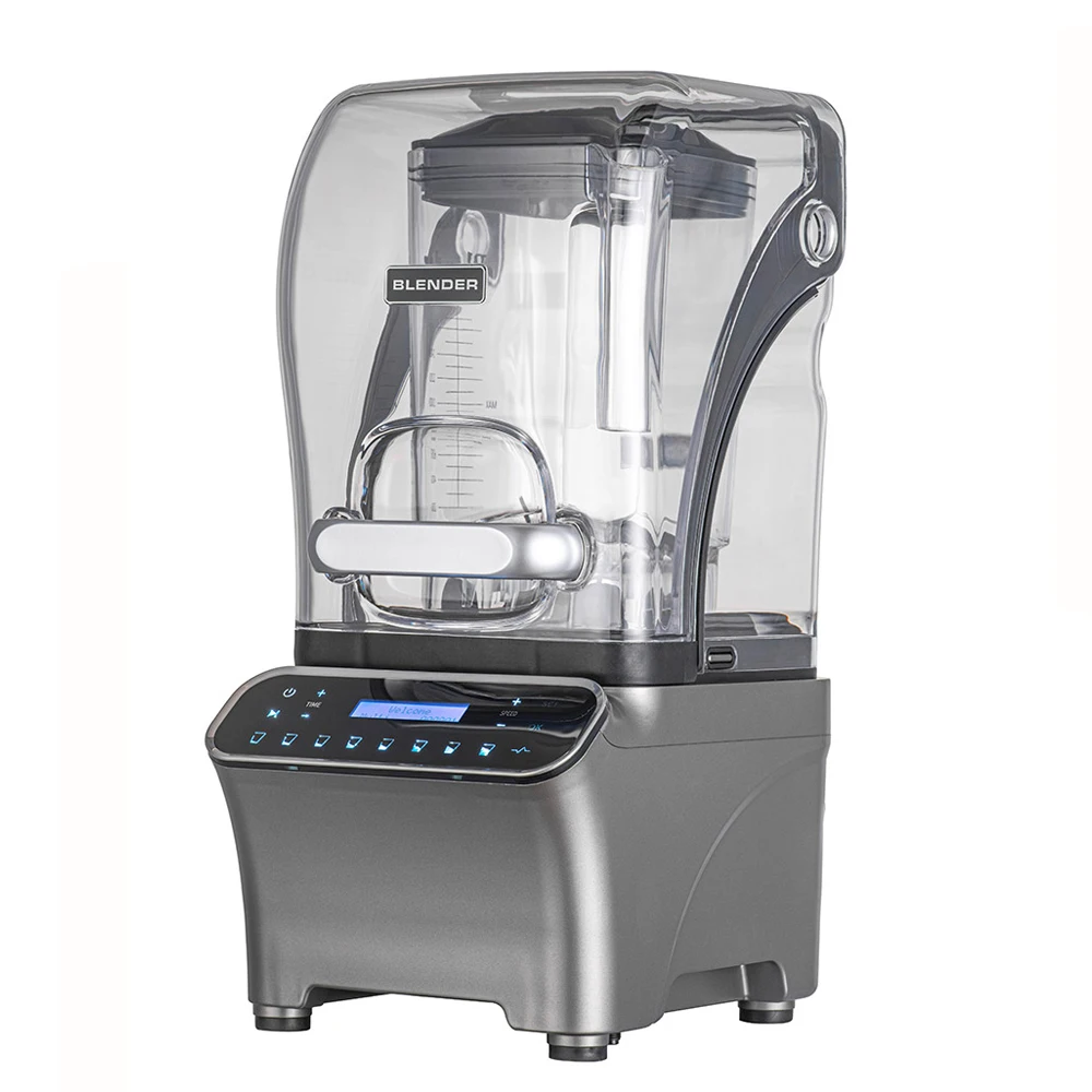 Commercial Newest Touchpad Controls Blender Professional Strong Heavy Duty Blender With Removable Soundproof Enclosure