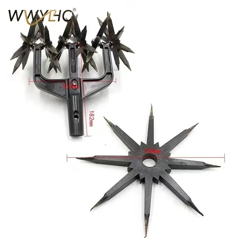 Suitable for Rotary Tiller, Garden Lawn Plow, Adjustable Gardening, and Handheld Garden Soil Tillage
