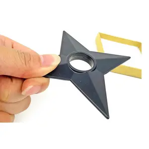 Anime Naruto Shuriken Ninga Aksesoris Senjata Cosplay Plastik Figur Aksi Anak-anak Hadiah Koleksi Kakashi Uchiha Akatsuki Hatake 6 penjualan terbaik senjata rahasia logam - №