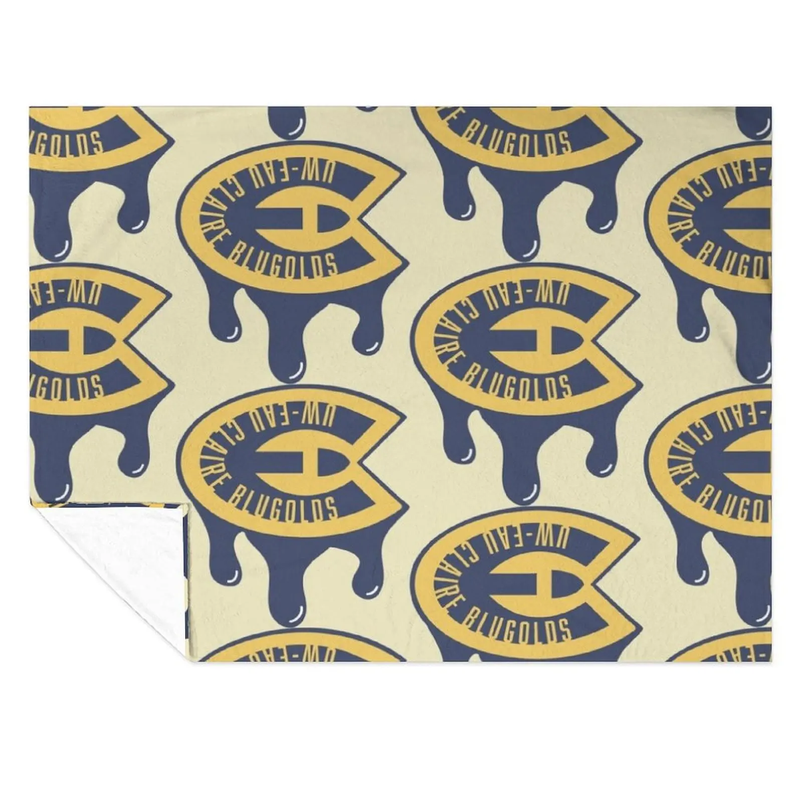 

University of Wisconsin Eau Claire Throw Blanket Soft Big Soft funny gift For Sofa Thin Blankets