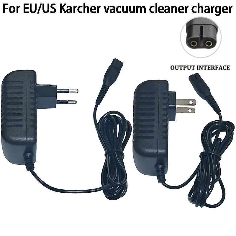 Для Karcher WV 1/2/5/50/55/60/70/75 серии пылесосы для оконного стекла, правила ЕС/США, вилка для оконного пылесоса, портативное зарядное устройство AD