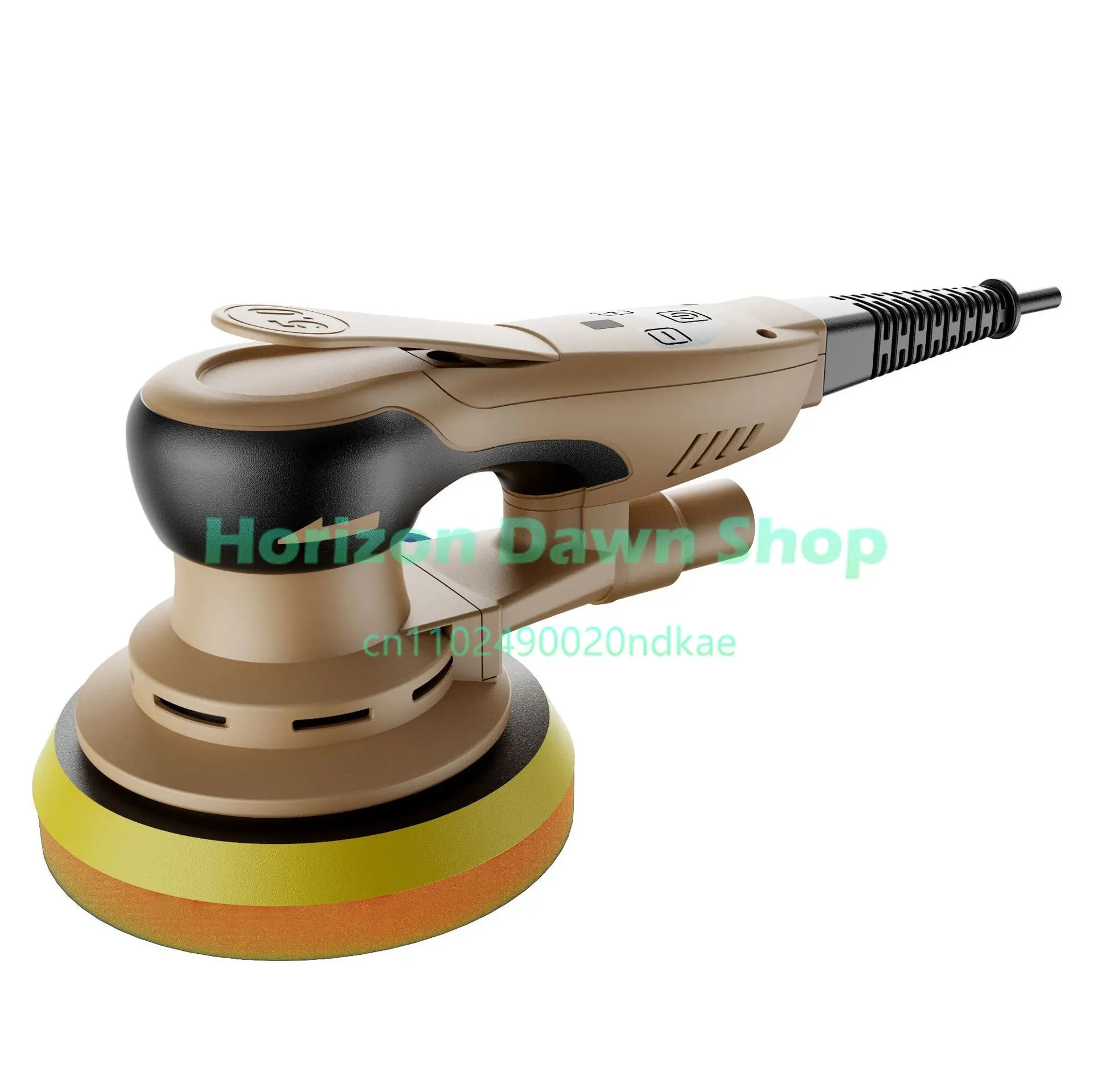 Small dry mill multi-functional high-power car beauty polishing machine handheld 6-speed variable speed grinding machine