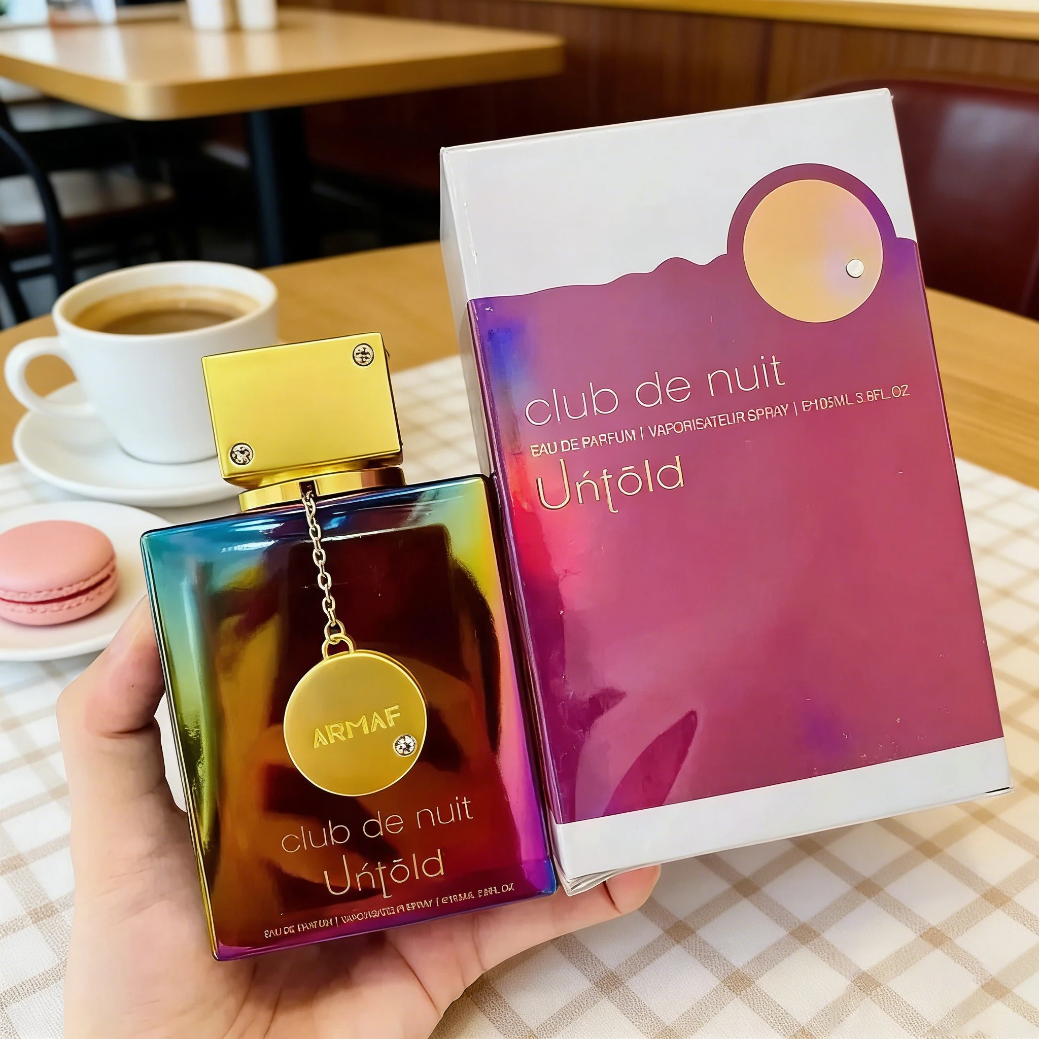 

Armaf Club De Nuit Untold pheromone perfume, lasting fragrance, suitable for daily use, perfect holiday gift