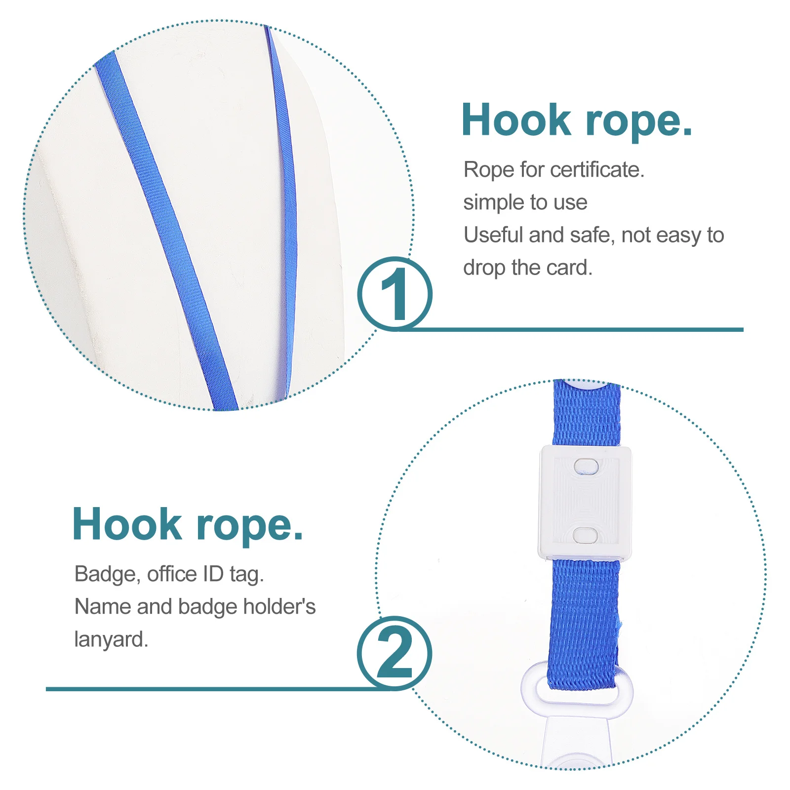 50 قطعة اسهم شارة حامل بطاقات الهوية معرض العمل المدرسي حزام معلق حبل شهادة مرن موثوق