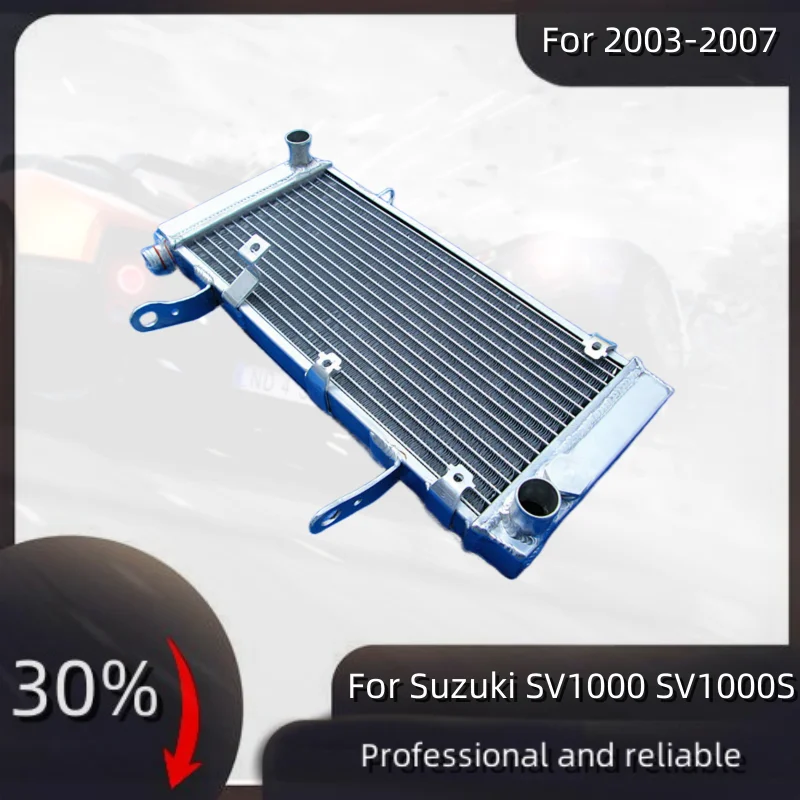 

For 2003-2007 Suzuki SV1000 SV1000S SV 1000 S Aluminum Radiator Cooler Cooling Coolant 2003 2004 2005 2006 2007