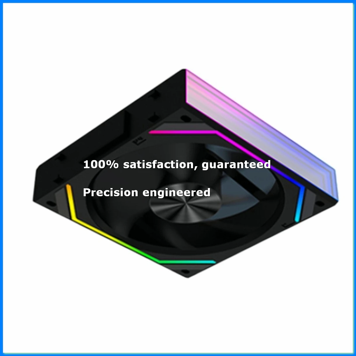 V2RS Case Fan Magic Block Free Splicing 120mm PC Computer 12V Chassis Fan Lian 3PIN 5V ARGB Divine Light Li Black,B-A09I