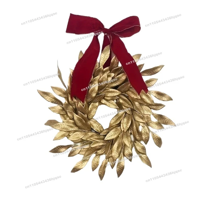 

2 шт. для рождественского венка «сделай сам», подвесной декоративный венок для двора, золото