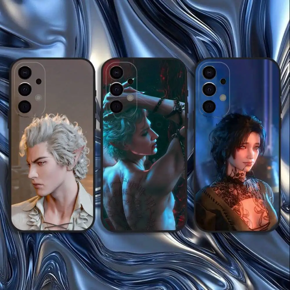 

Game B-Baldurs Gate 3 Phone Case For Samsung S25,S24,S21,S22,S23,S30,Ultra,S20,Plus,Fe,Lite,5G Black Cover