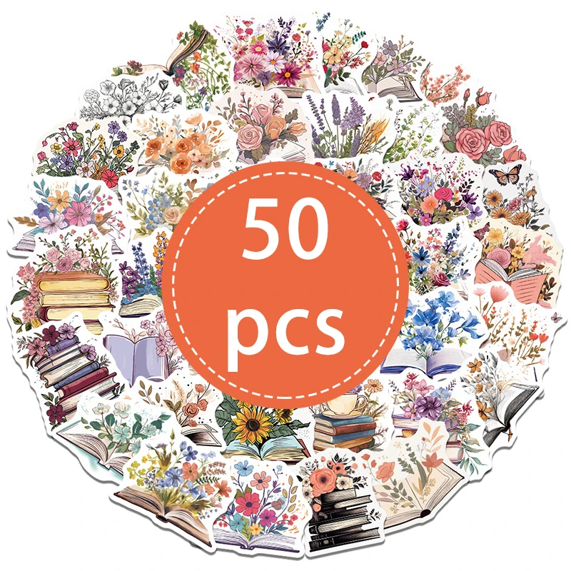 50PCS Watercolor Bo… - image