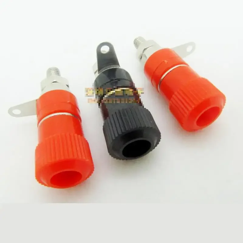 5pairs/lot JS-919 Binding Post Amplifier Board Terminal 4mm Banana Type Female Socket Plug For Instrumentation Devices