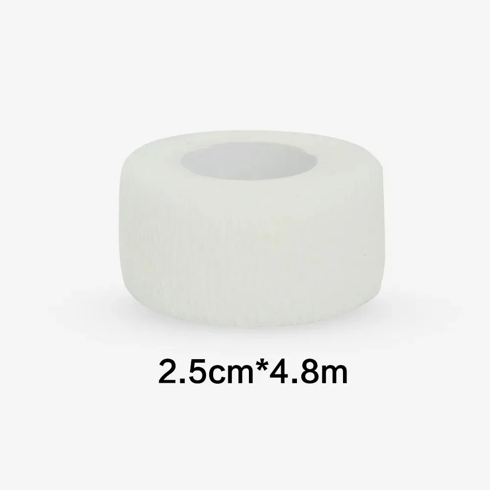 1/12/24Pcs White Waterproof Therapy Self Adhesive Bandage Muscle Tape Finger Joints Wrap First Aid Kit Pet Elastic