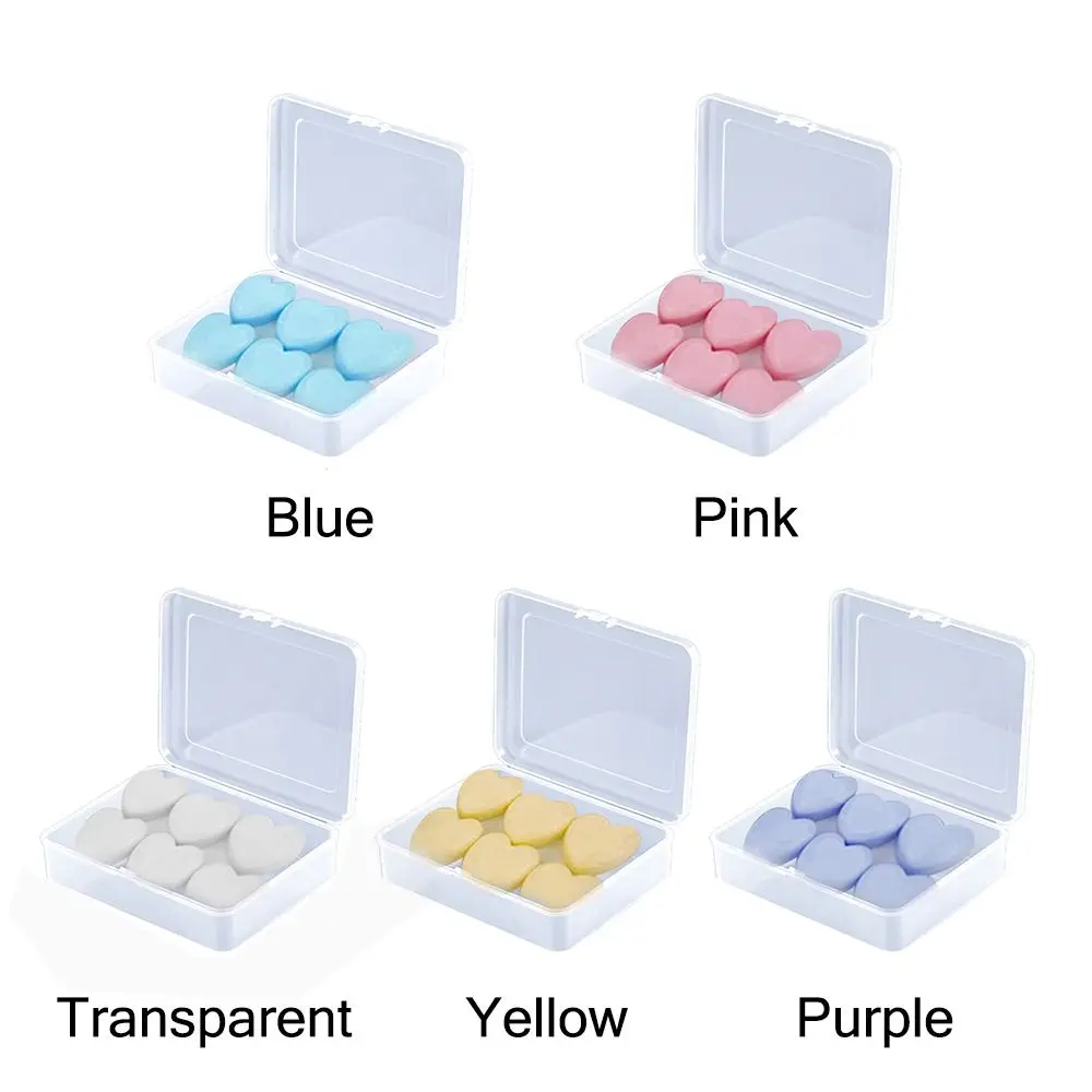 3Pair Gift Multicolor Ear Plugs Noise Reduction Soft Silicone Swimming Earplugs Sleeping Diving Waterproof Earplugs Unisex