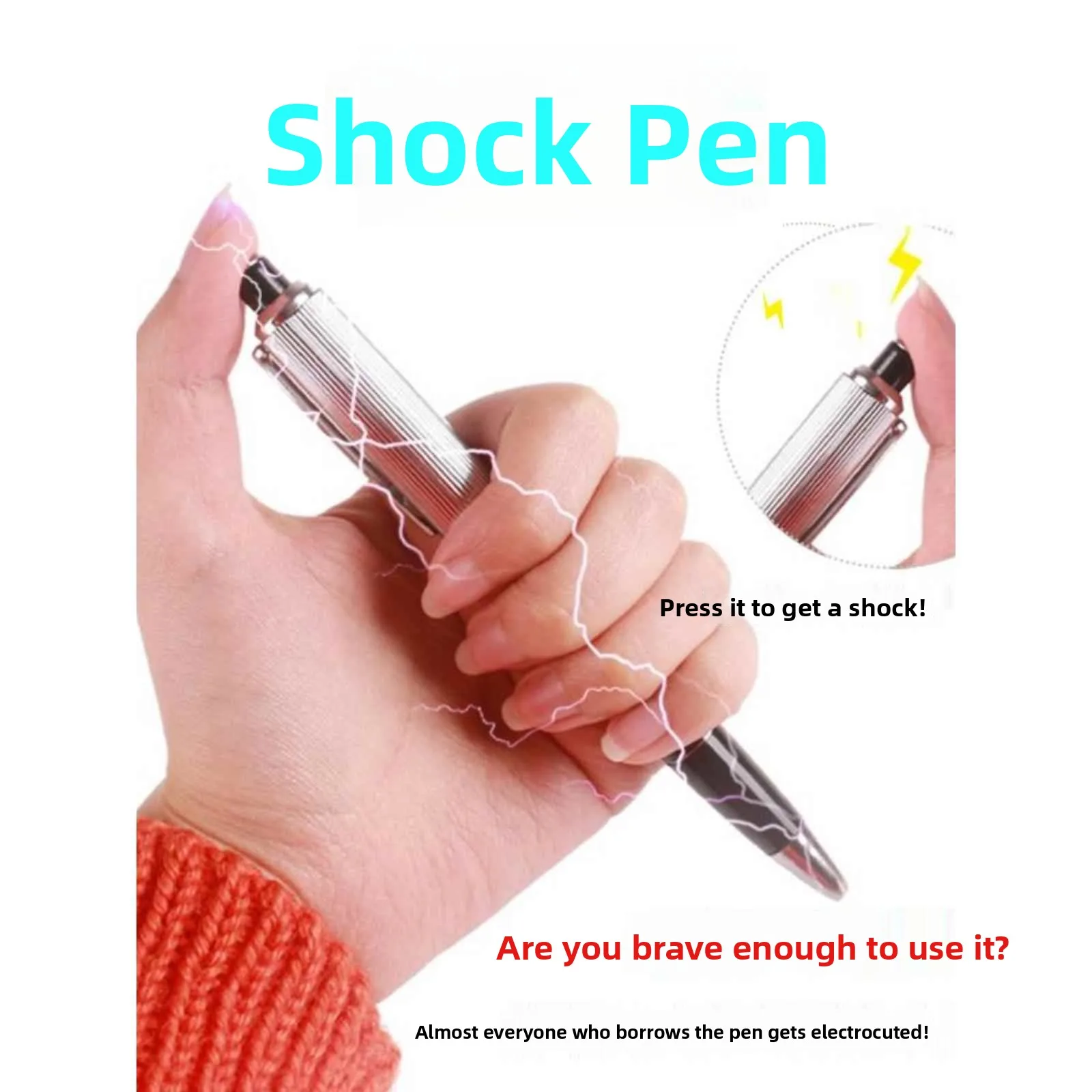 

Practical Joke School Supplies Pen Magic Props Student Mischievous Prank Tools Funny o Pen for Class Tris